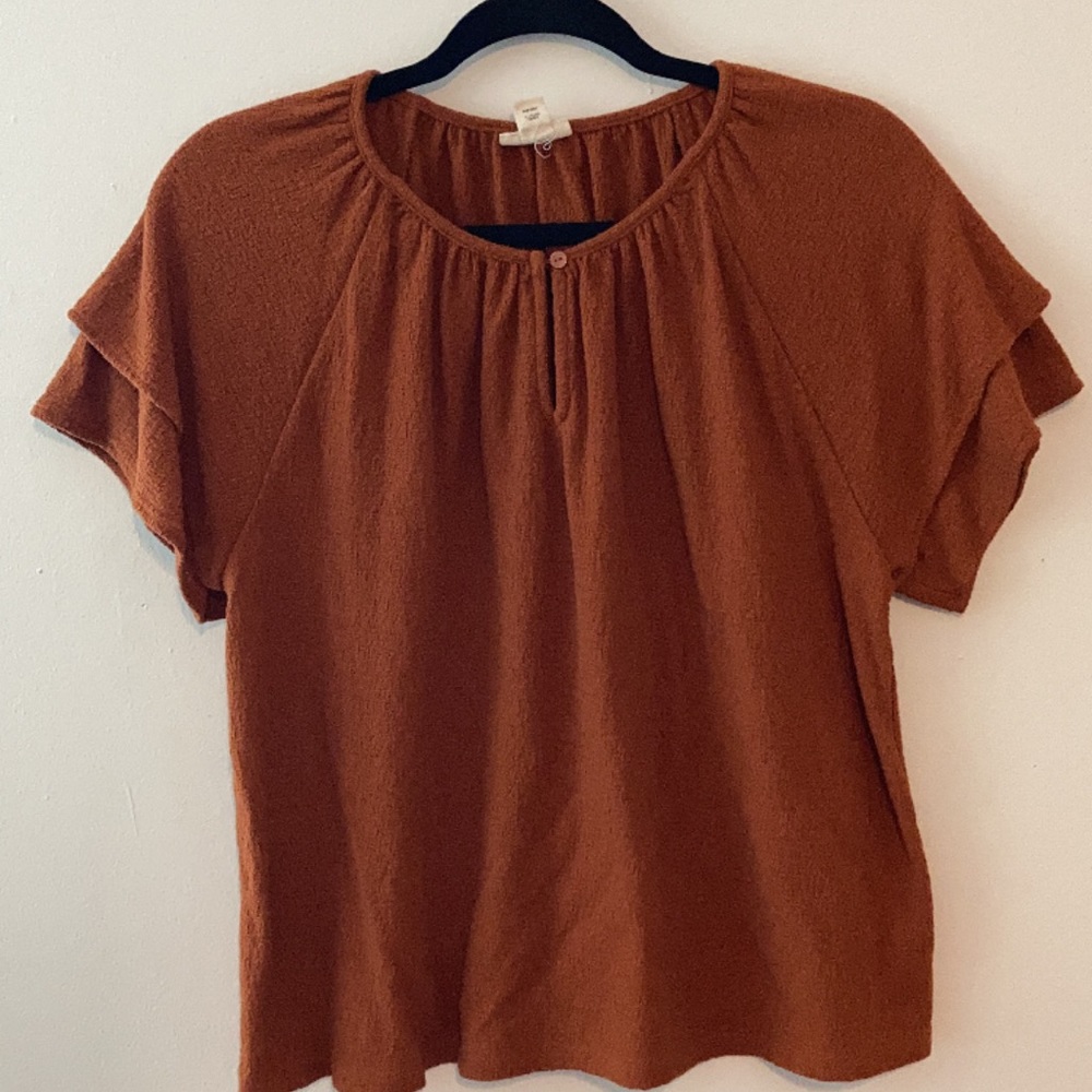 Burnt orange top